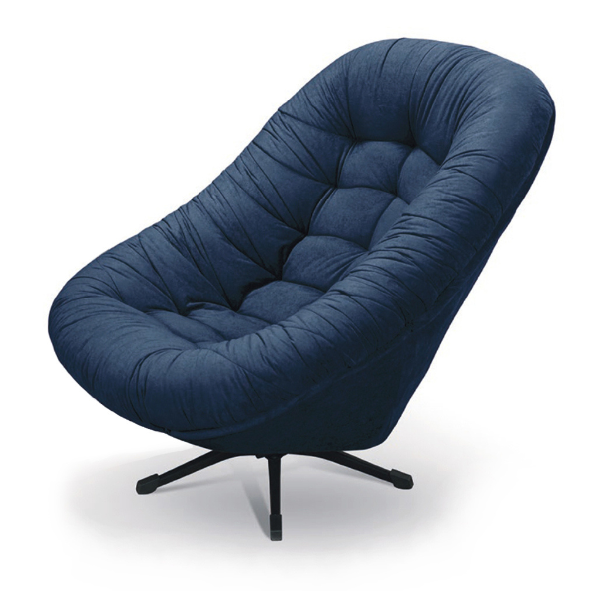 Poltrona Mônaco Tecido Suede