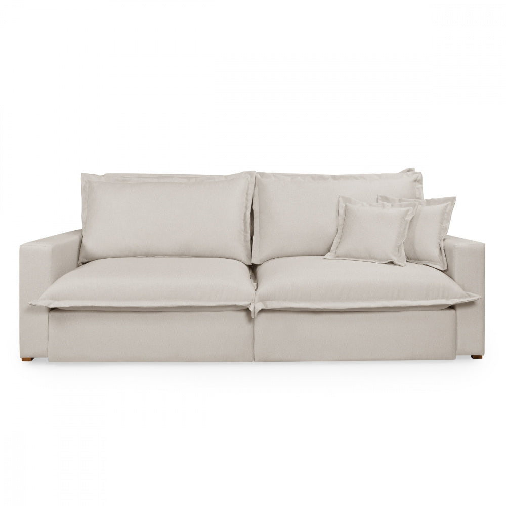 Sofá Retrátil Reclinável Davi com Molas Ensacadas no Assento Tecido Linho