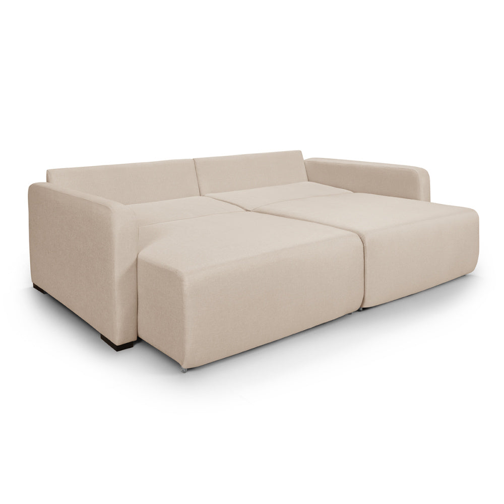 Sofá Retrátil Reclinável Maythê Sem Caixa Tecido Linho