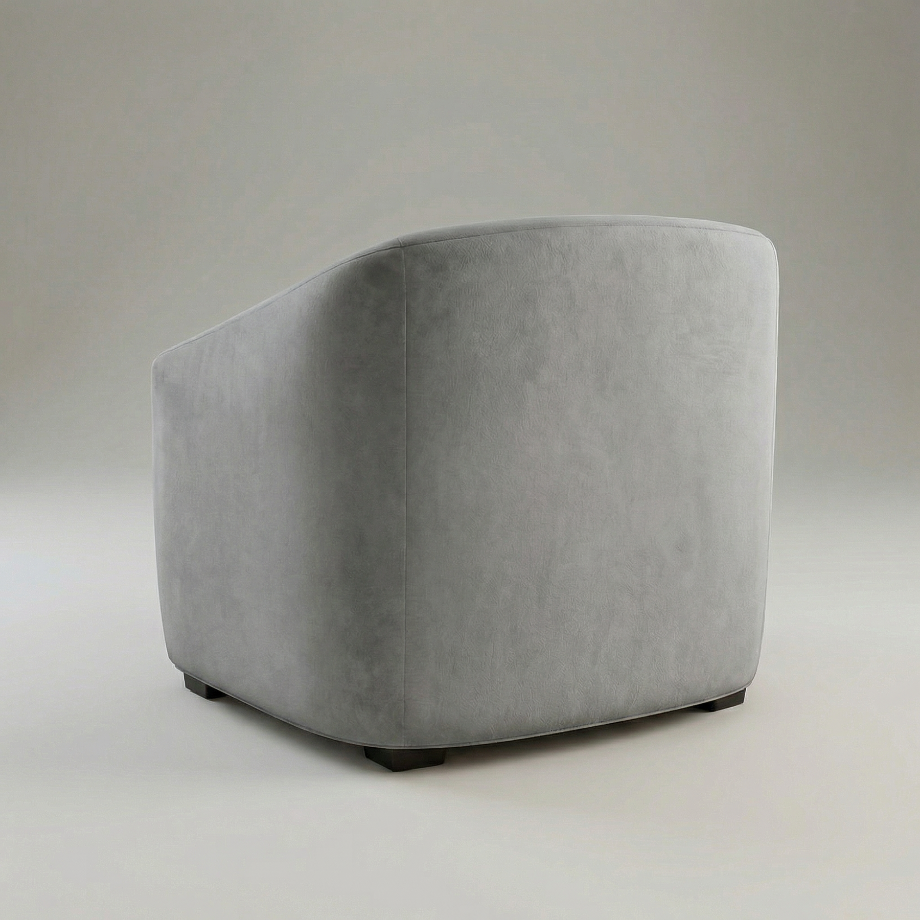 Conjunto Sofá Living Ísis e Uma Poltrona Tecido Linho Cinza