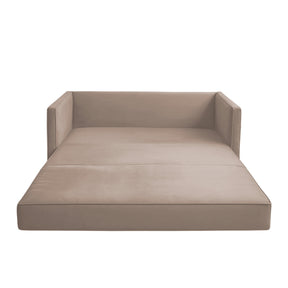 Sofá-cama Retrátil Sevilha Tecido Suede